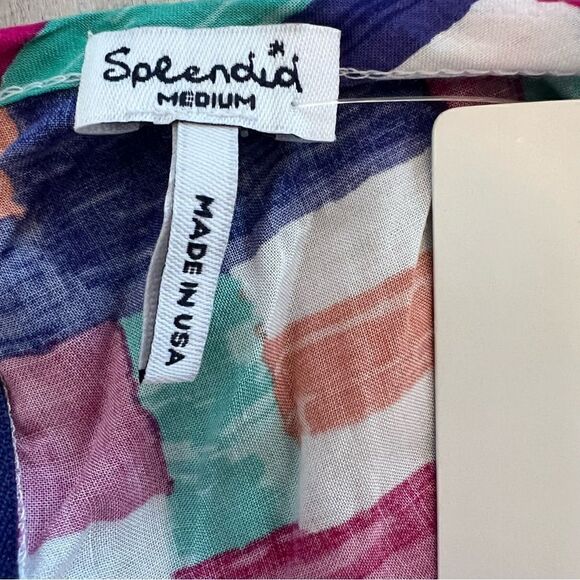 Splendid NWT Colorful Abstract Geometric Print Sundress Medium - Picture 7 of 8